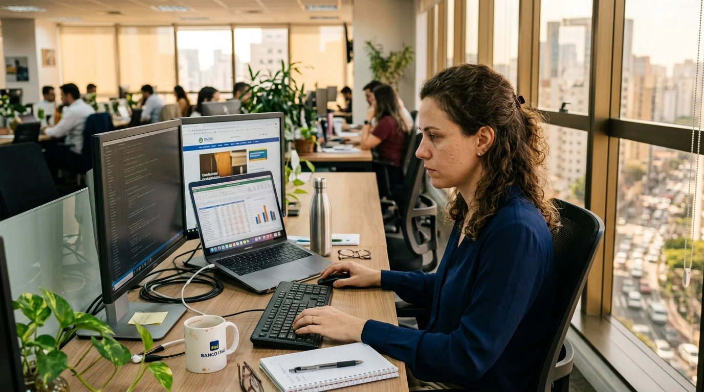 Imagem para o artigo Ergonomia cognitiva e NR-17: carga mental no trabalho